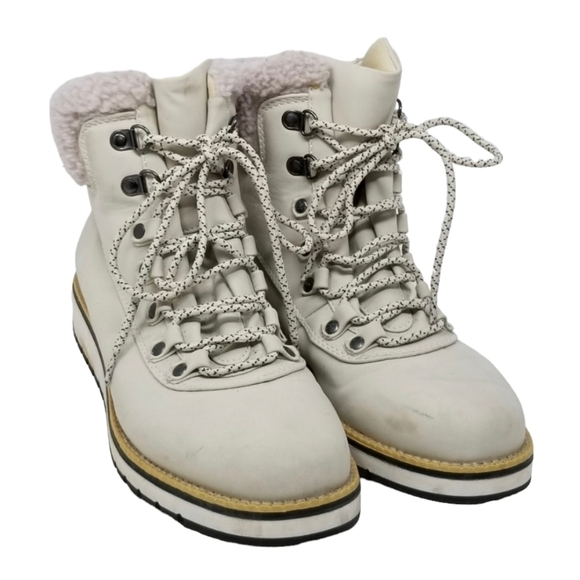Aspen Ankle Boots Fleece Water Resistant Nomad Combat Hiker Women's Size 9 - Picture 1 of 8